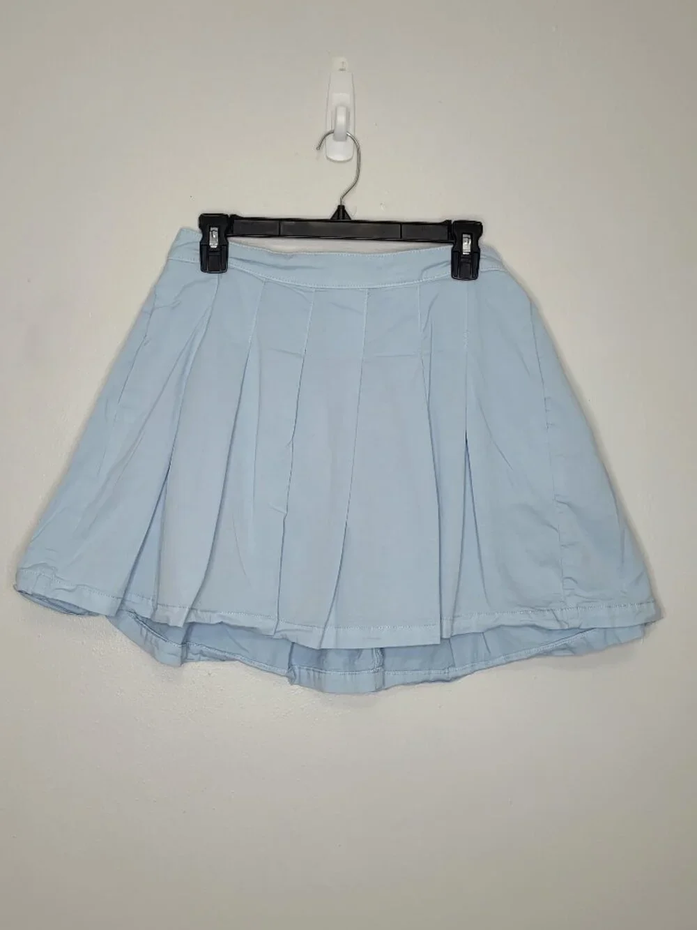 American Eagle light blue pleated school girl preppy tennis skirt size 8